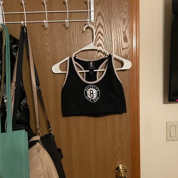 Brooklyn nets large sports bra - Picture 1 of 2